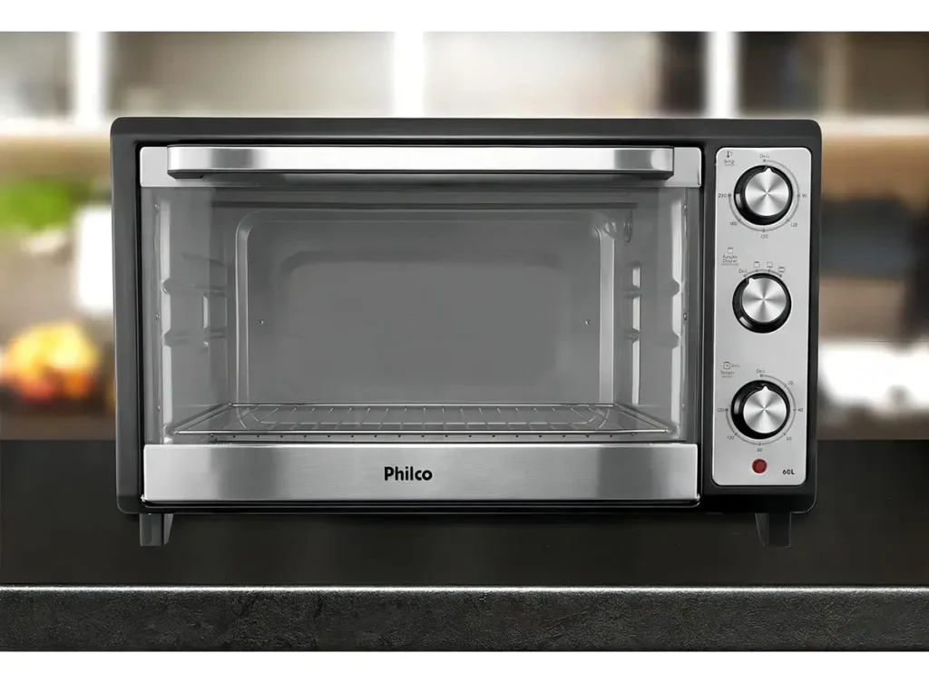 Forno elétrico Philco PFE60I 60 litros vista frontal